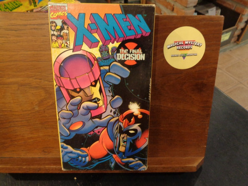 X-men The Final Decision Vhs Usa Marvel Comics