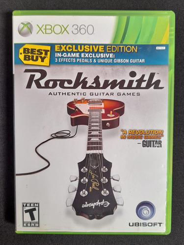 Rocksmith Juego Original Xbox 360 (Reacondicionado)