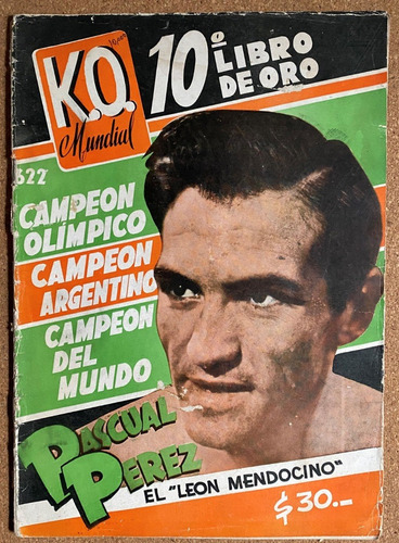 Revista De Boxeo Ok Mundial Argentina 1952 , Ez4