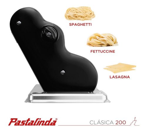 Imagen 2 de 10 de Pastalinda Máquina Clásica 200 Negra