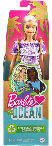 Barbie Loves The Ocean Beach - Muñeca Con Temática De Playa