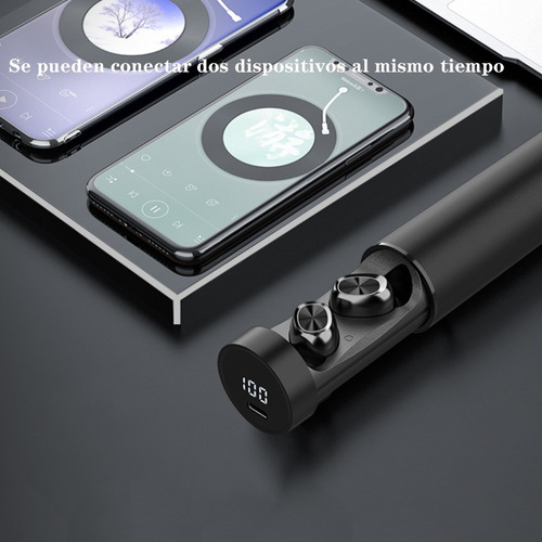 Imagen 5 de 9 de Audífonos Intraurales Hyiear Tws Bluetooth 5.0 Estéreo