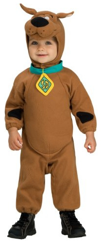Disfraz Deluxe Scooby Doo Para Niños (2 Piezas, 2t) Marrón