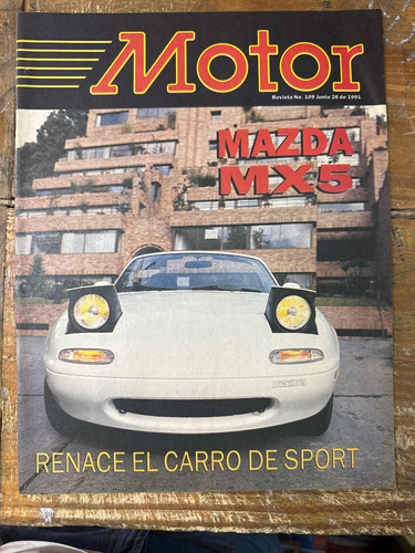 Revista Motor No. 109 - Junio 26 De 1991