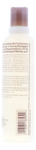 Aveda Gel De Escultura De Aloe De Semillas De Lino, Botella