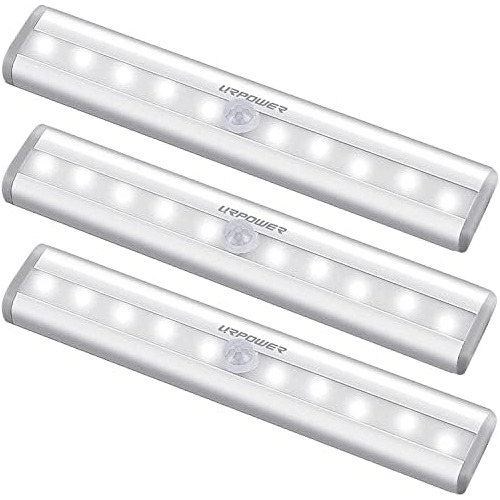 Luz De Sensor De Movimiento Interiores, 10 Led, Luces D...