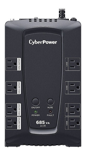 Imagen 4 de 6 de Ups De 685 Va/390 W/ Entrada 120vca/ 8 Tomas Nema 5-15r