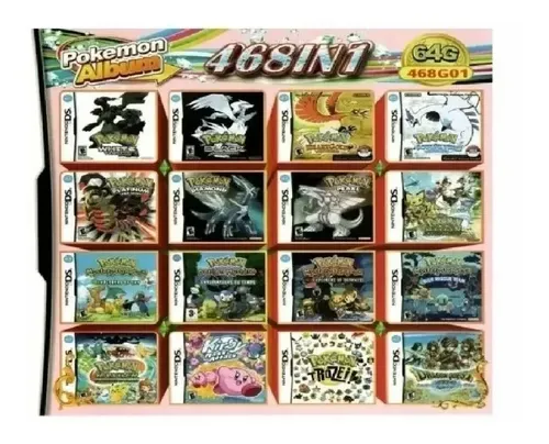 Cartouche 208 En 1 Pour Nintendo DS - Multi-jeux - Neuf