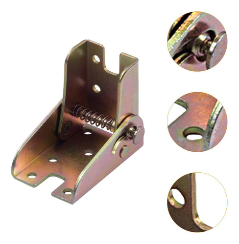 2x Autocatirios Para La Mesa De Bloqueo De Color Galvanizado