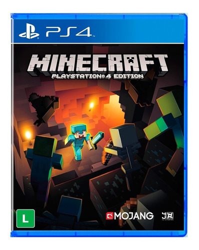 Minecraft Playstation 4 Edition Mídia Física Ps4 