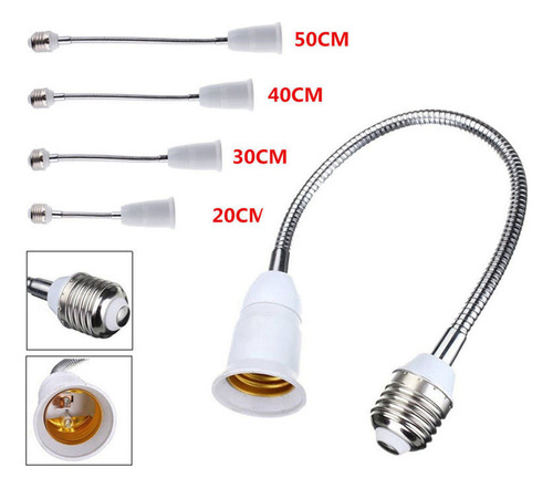 Adaptador De Extensión Flexible, Soporte De Luz Led, Convert