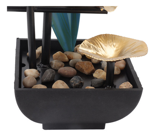 Fuente De Agua De Mesa Con Bomba De Cascada Usb Stone