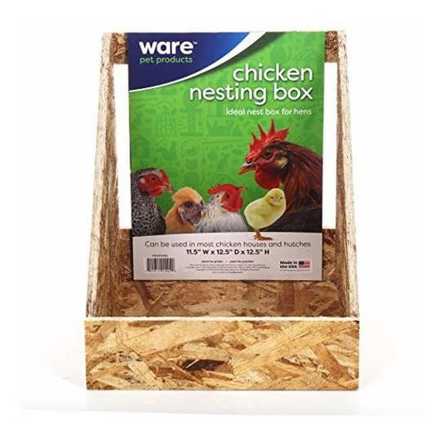 Ware Ware Manufacturing 01492 Pollo Nidal, Solo Pack.