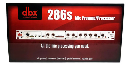 Dbx 286s Mic Preamp Compressor De-esser Expander Gate 110v