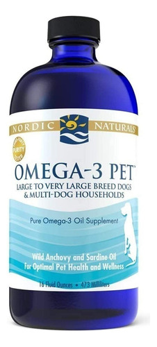 Omega 3 Para Perros, 473 Ml, Nordic Naturals,