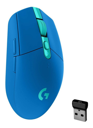 Mouse Gamer Logitech G305 Inalambrico Lightspeed Hero Azul