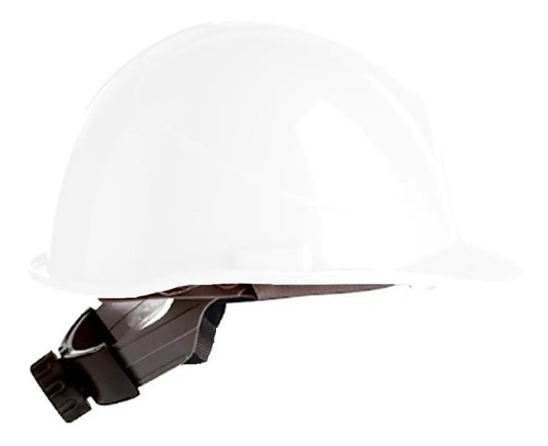 Casco Seguridad Blanco Ingeniero Obra Construcción Rachet