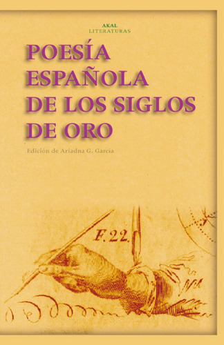 Libro - Poesía Española De Los Siglos De Oro 