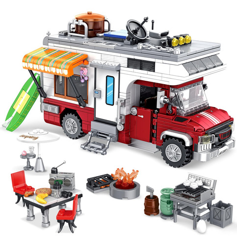 Juego De Construcción Furgoneta Camper Lego Rvs Ews