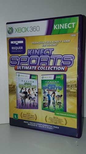 Kinect Sports Ultimate Collection Xbox360 - 2 Jogos Original