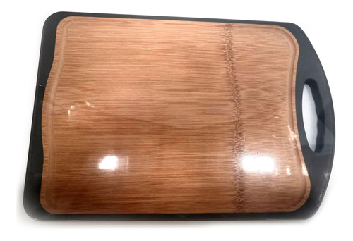 Tabla Para Cocina  Madera Y Fibra De Trigo Borde De Silicona