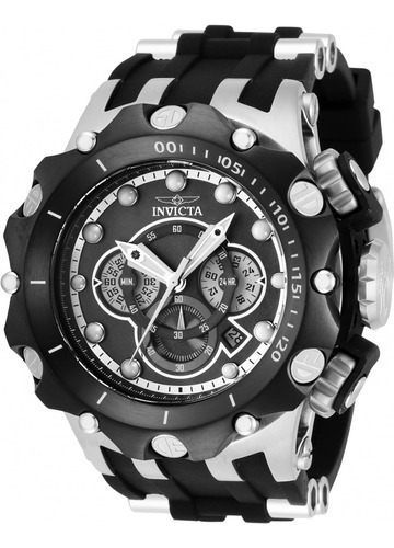 Reloj Invicta Venom 35108 Negro, Acero Hombre