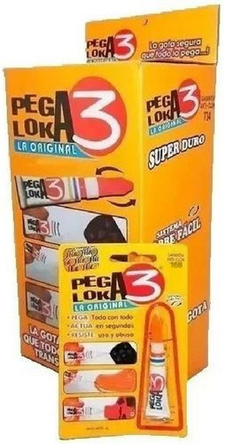 Pega Loka La Original Caja De 42 Unidades