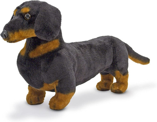 Melissa Doug Perro Salchicha Gigante Perro De Peluche