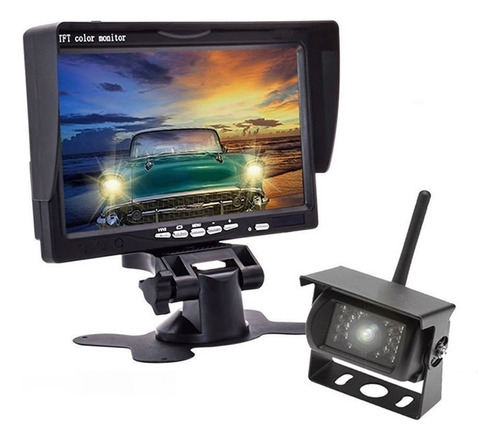 Monitor Visión Trasera Inalámbrico For Camión Autobús Rv