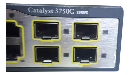 Switch Cisco Catalyst 3750g  48-puertos Gigabit, Sfp