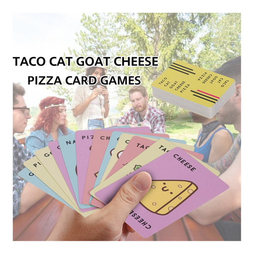 Taco Gato Cabra Queso Pizza Card Games 10 Minutes Fast