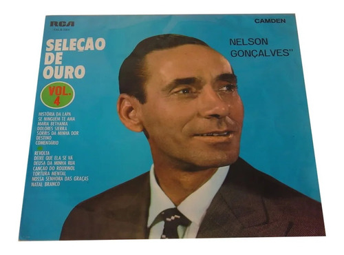 Lp Vinil Nelson Gonçalves Seleção De Ouro V.4 - 1970