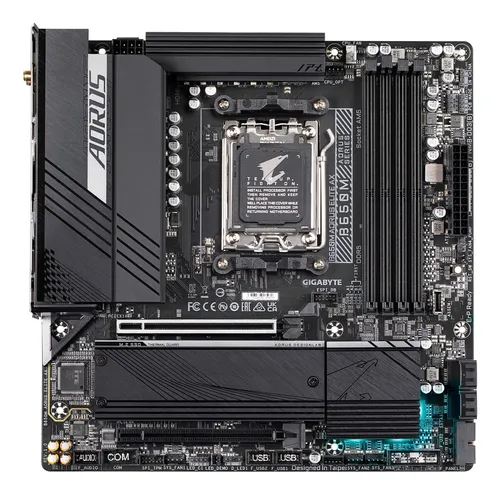 Placa Madre Gigabyte, B650m Aorus Elite Ax, 128 Gb, Ddr5
