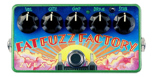 Pedal De Efectos Fat Fuzz Factory Fuzz De Germanio Guit...