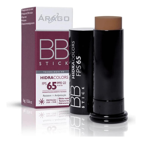 Arago Bb Stick Hidracolors Fps 65 Chocolate 16g