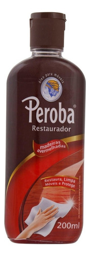 Óleo Líquido Restaurador Madeira Vermelha King Peroba 200ml