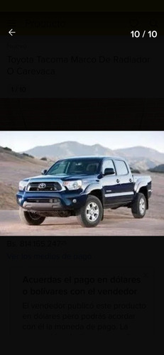 Toyota Tacoma Latón Inferior De Faro Rh/lh