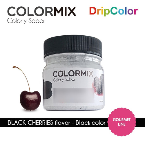 Colorante Y Saborizante Colormix Gourmet Cerezas Negras