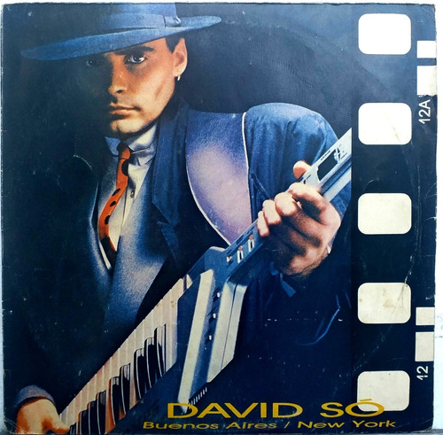 David Só - Buenos Aires / New York - Lp 1983 - Synth-pop 