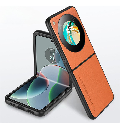 Ay Funda Para Zte Nubia Flip 5g Cáscara De Piel Simple