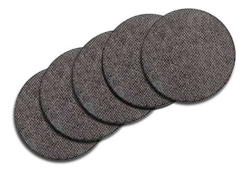Imagen 1 de 4 de Set Juego 5 Lijas 180mm Kwb P Lijadora Multiple Grano 80/120
