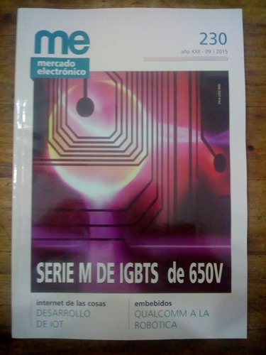 Revista Mercado Electronico 230 , Serie M De Igbts (33)