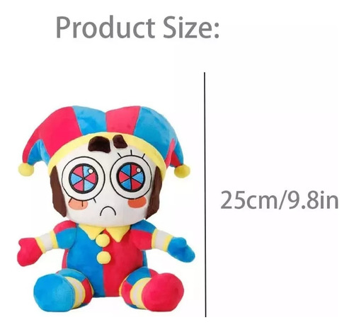 2 Bonecos De Brinquedo Incríveis Do Circo Digital Pomni Jax