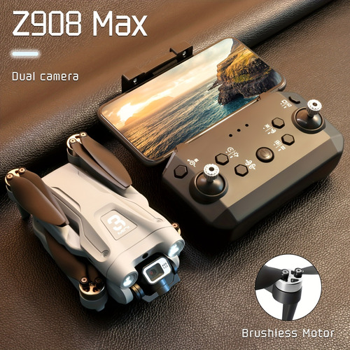 Drone Profesional Z908 Max Motor Sin Escobillas + 3 Baterías