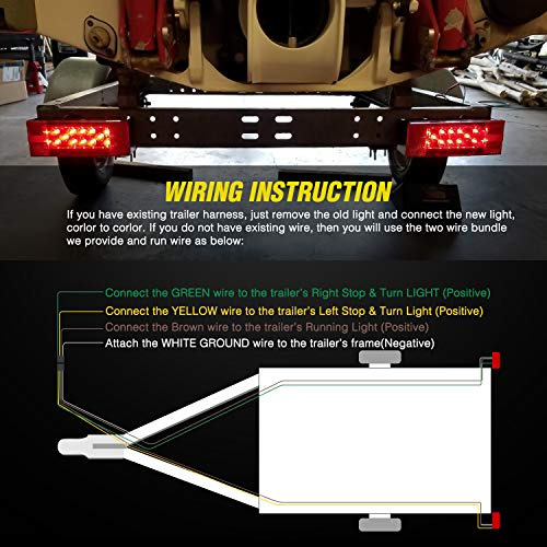 Tl-20 - Kit Sumergible De 2 Piezas, Led Rectangular De ...