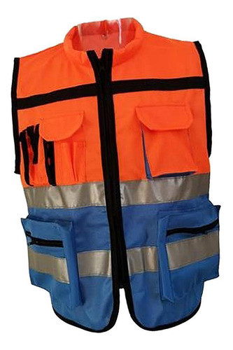 Ropa De Protección Con Bolsillo De Xl 175 Naranja Azul