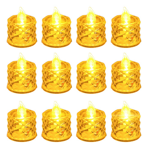 L Crystal Candle Simulation Led Electronic Diamond Tea Wax