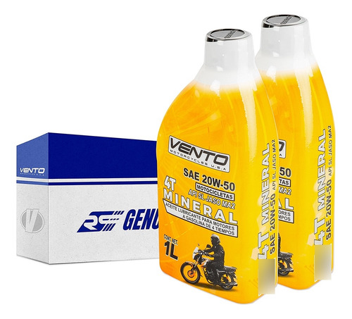 Aceite Vento Para Moto Jaso Ma2 20w50 2pz Premium Vl01010007