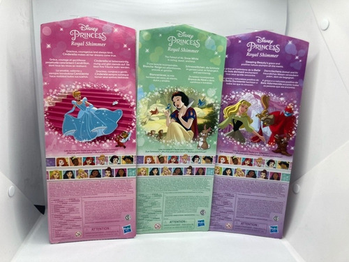 Set 12 Muñecas Princesas Clasicas De Disney Hasbro Shimmer