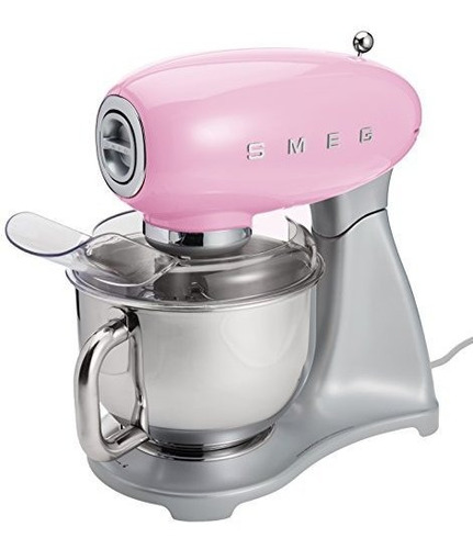 Smeg Smf01pkus Batidora De Pie, Rosa.